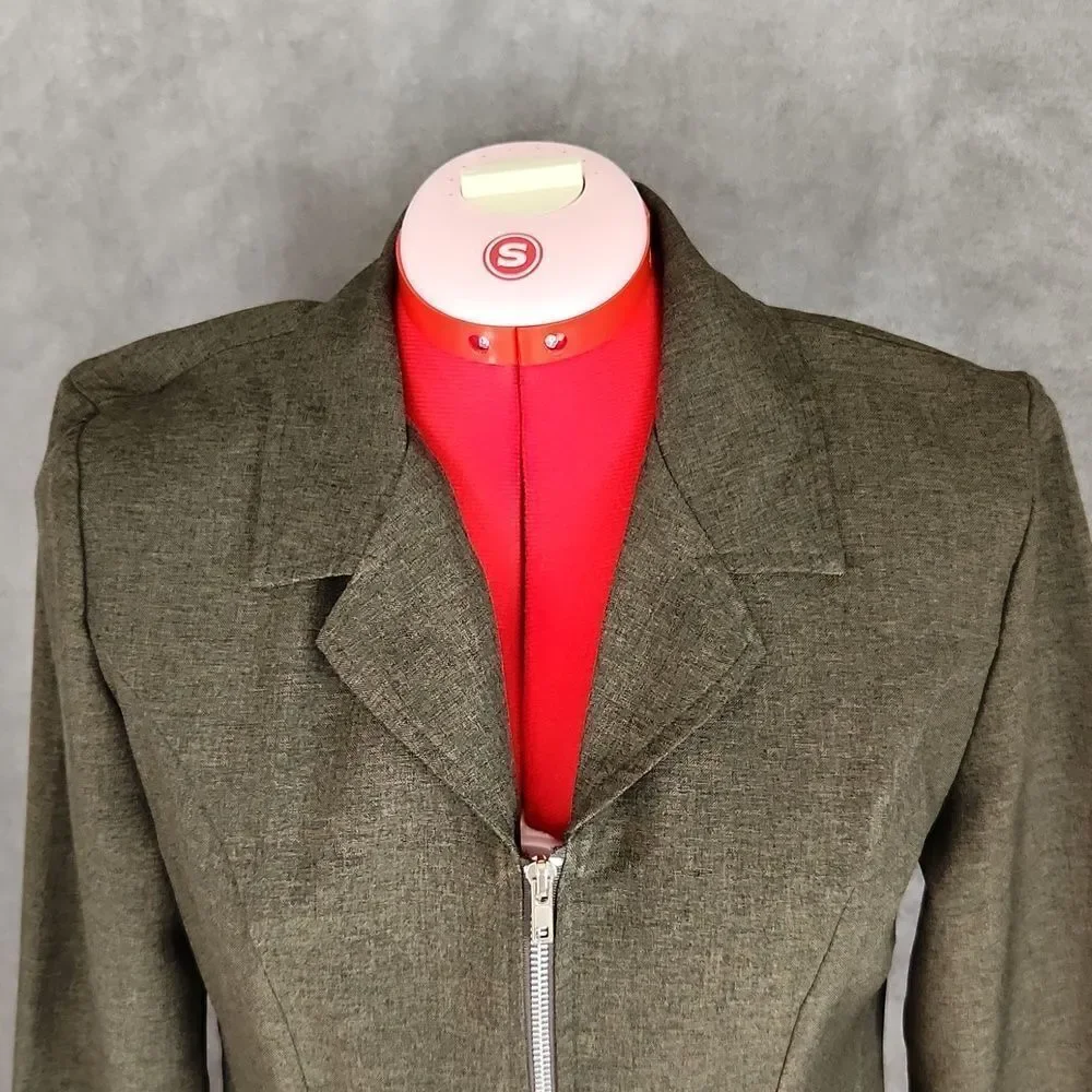 Womens zip up blazer - Picture 4 of 13